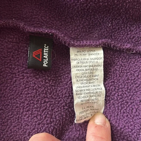 L.L. Bean Polartec Fleece Jacket - Picture 4 of 5
